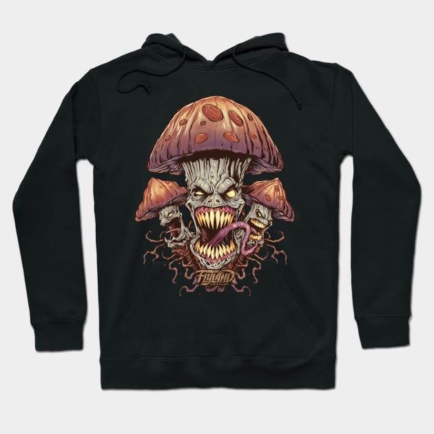 Evil Mushroom Hoodie by FlylandDesigns